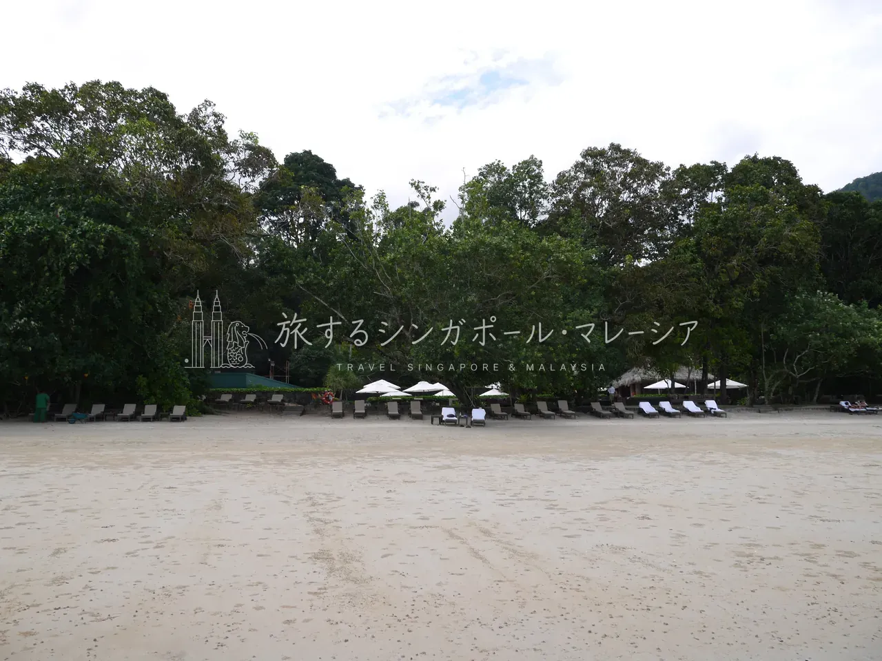 ビーチが綺麗、ゴミが少ない