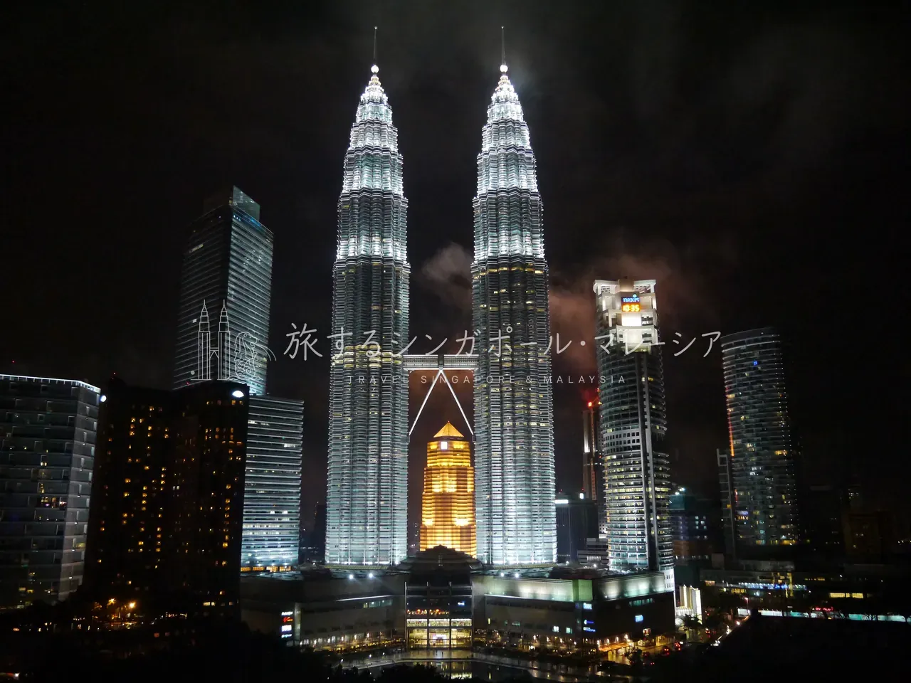 クアラルンプールの夜景
