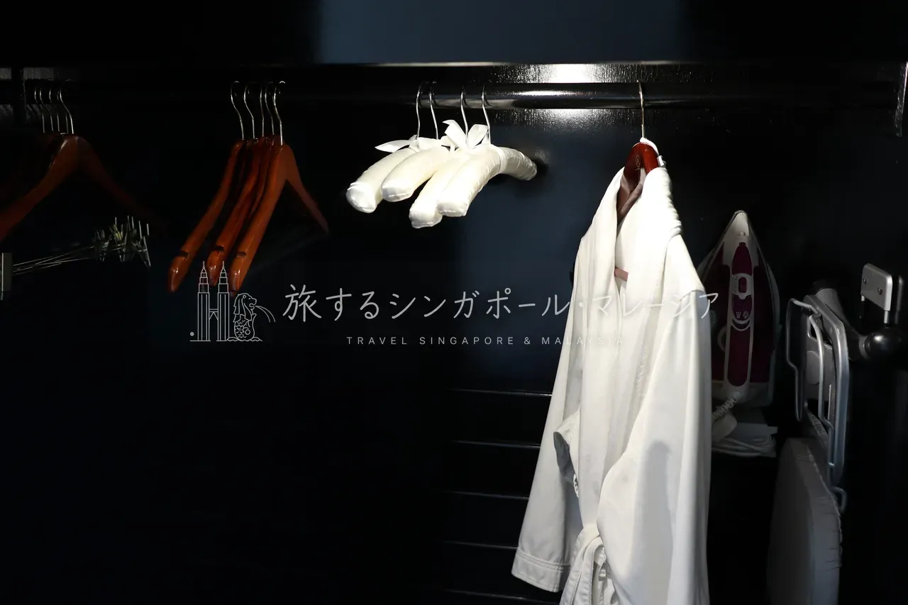 クローゼットはかなり広め