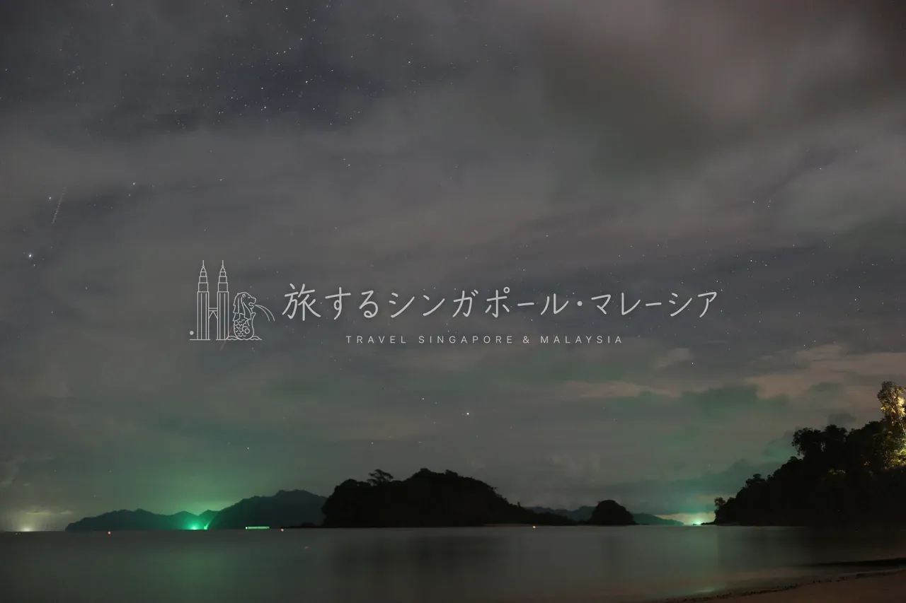 目の前に広がる満天の星空