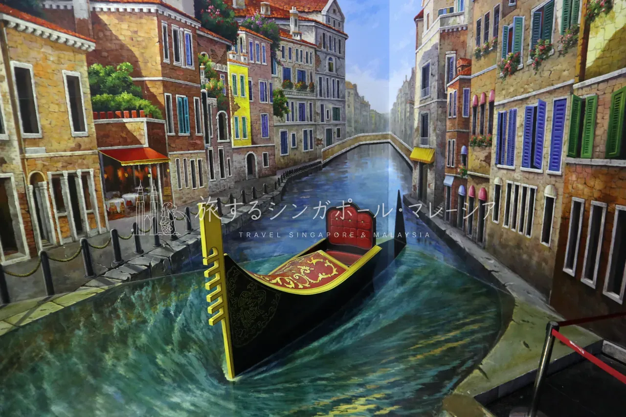 ケーブルカーのコンボ券には「3Dアート（Art in Paradise）」の入場が付くことも。だまし絵で遊べる定番スポットで、プロジェクションマッピングは意外と本気の面白さ。さらっと寄るのにちょうどいい寄り道です。
