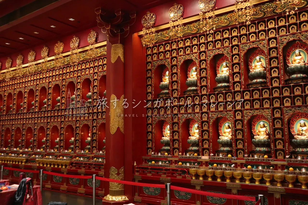 仏牙寺龍華院（チャイナタウン）。文化系スポットがないわけではありませんが、その多くは寺院です。