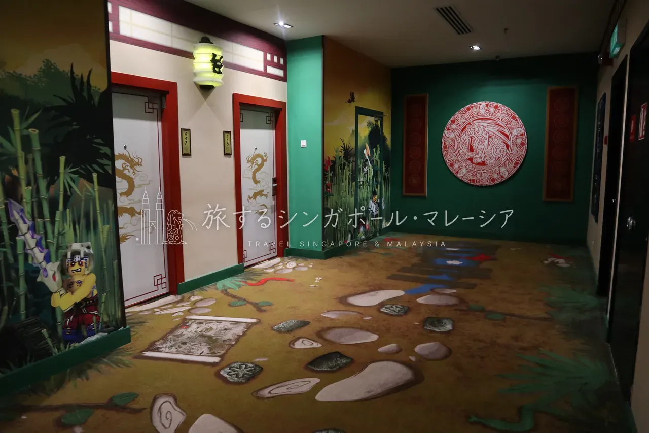 フロアごとに違うテーマ
