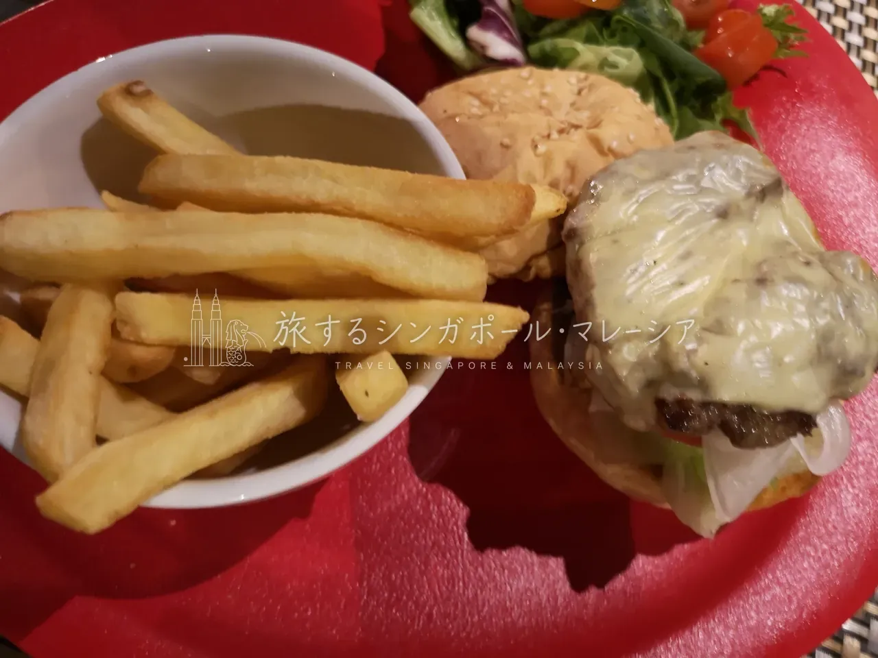 ジュニアチーズバーガー