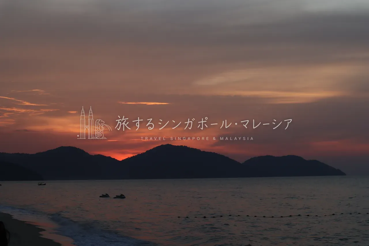 そして必見がサンセット。これはかなりきれいでした。のんびり見られるので、これだけでもここに泊まる価値あり。