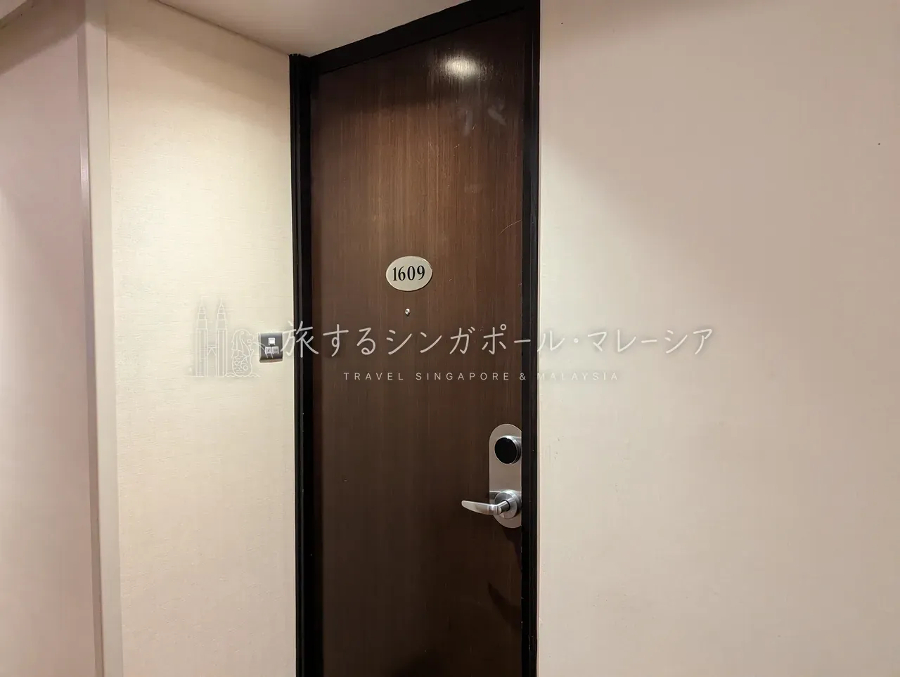 廊下まわり。大型ホテルらしく、フロアもゆったりしています。