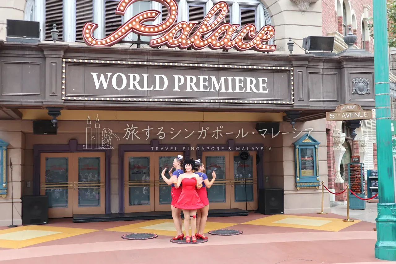 ニューヨークの街頭パフォーマンス