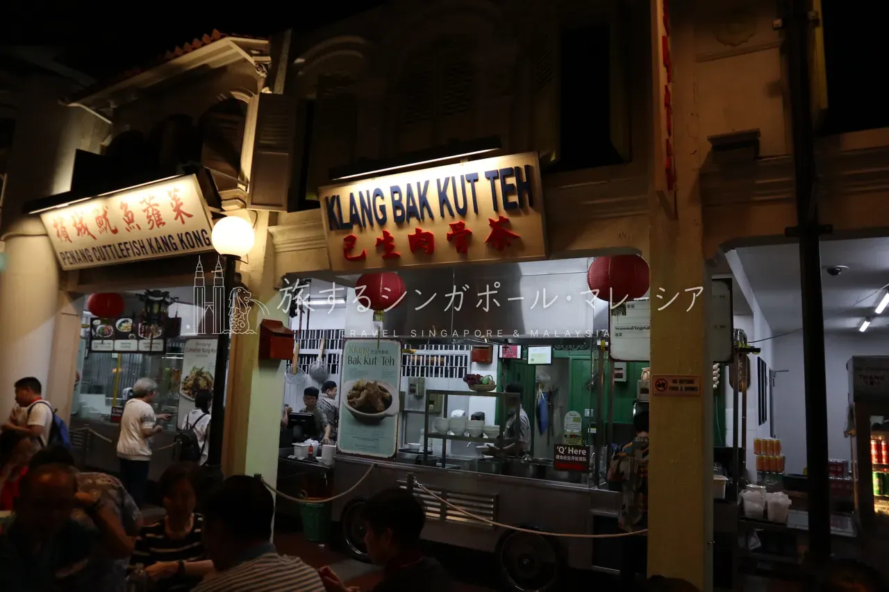 本場の屋台料理が一か所に