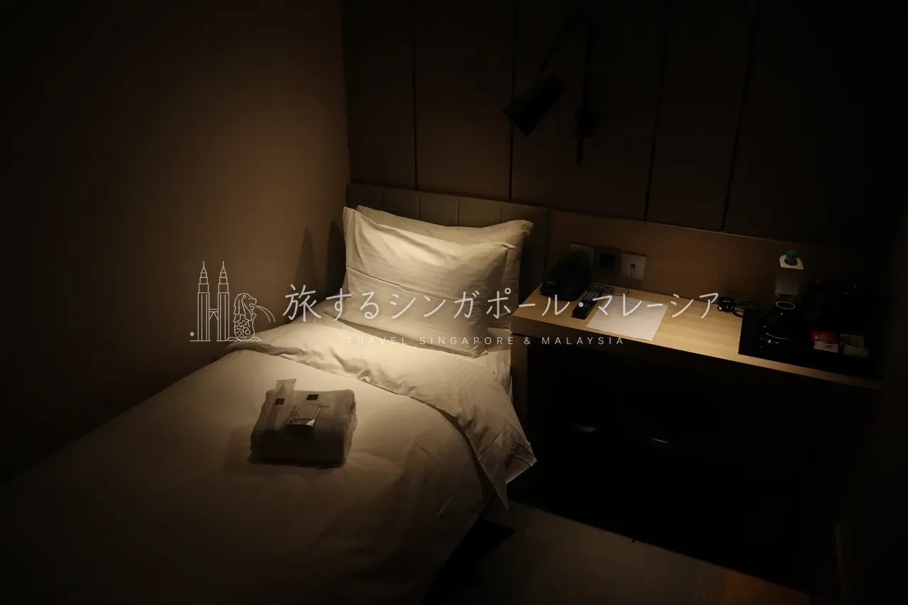 コンパクトでも、ぐっすり
