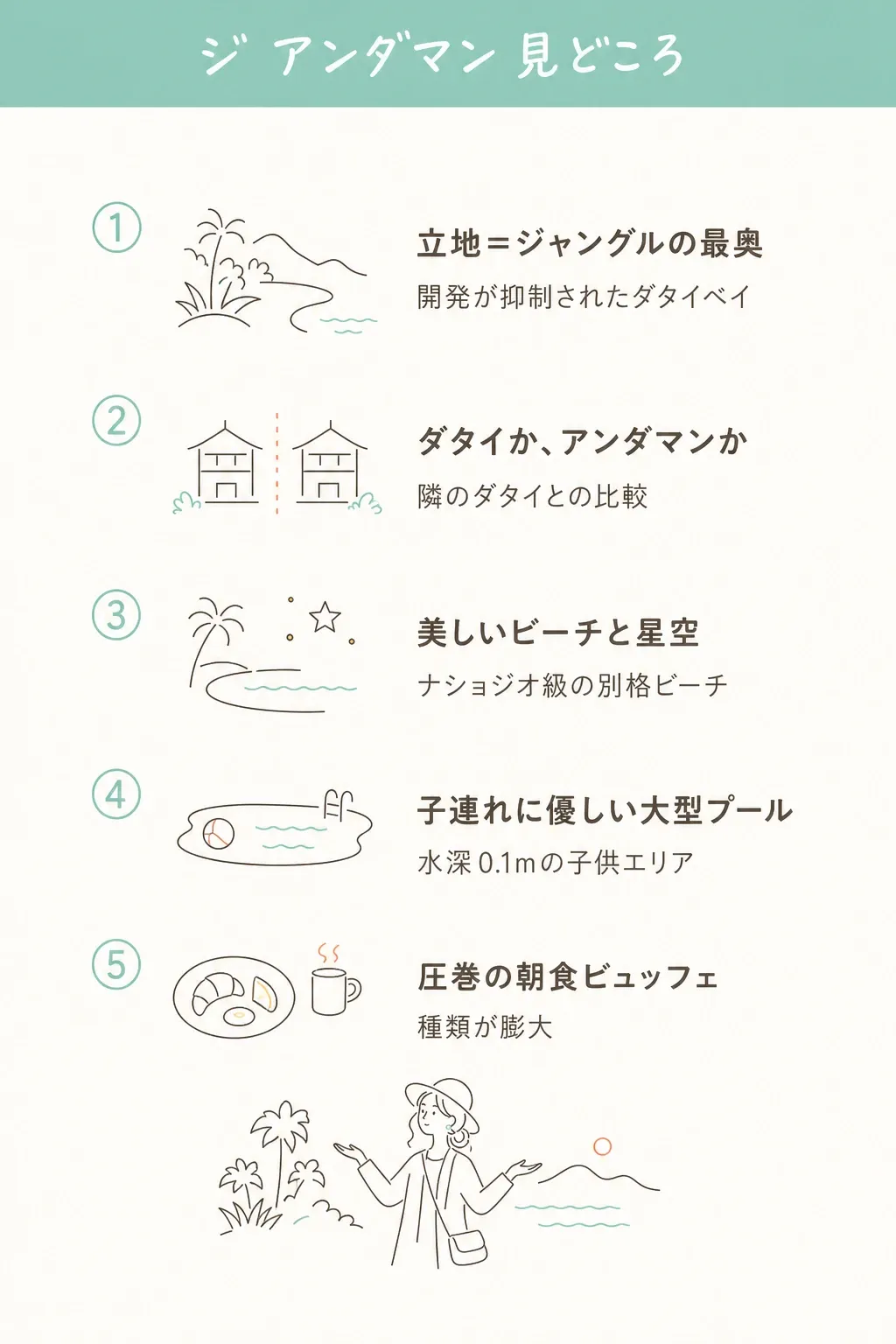 自然・ビーチ・星空・子連れ施設。おこもりで楽しむための要素が詰まったリゾートでした。