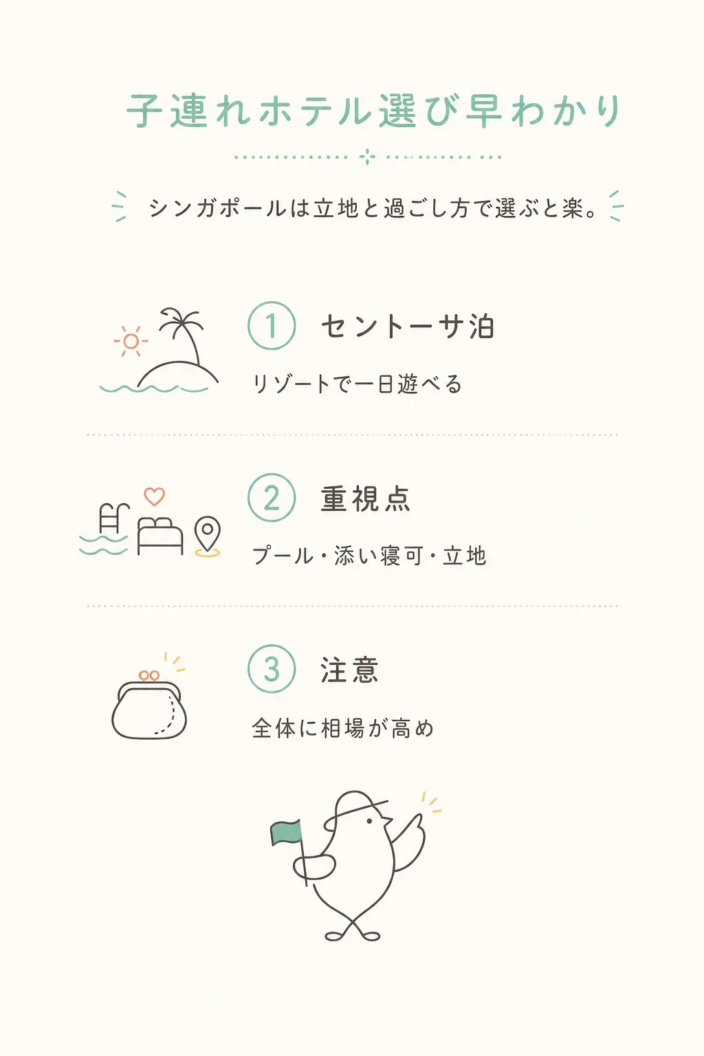 予算帯別の鉄板ホテルと、JBレゴランドという逃げ道。子連れ目線で整理。